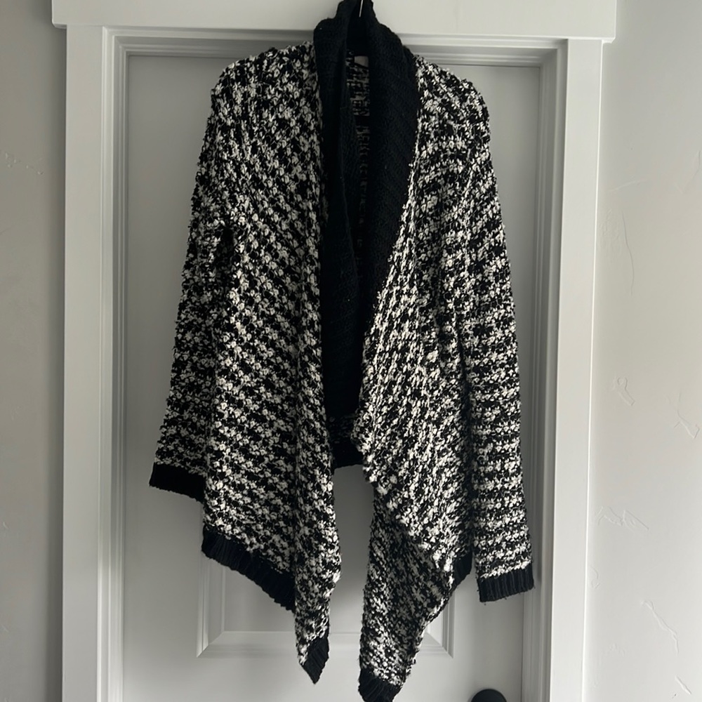 Open front cardigan
